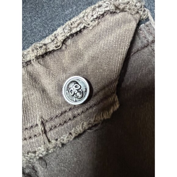 Rebel‎ Vengeance Jeans Grunge Distressed  Y2K Multi-Pocket Jeans Size 36x30 - Picture 3 of 14